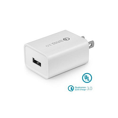 Cellairis Wall Qc 3.0 Single Usb-a Wht (040150057)
