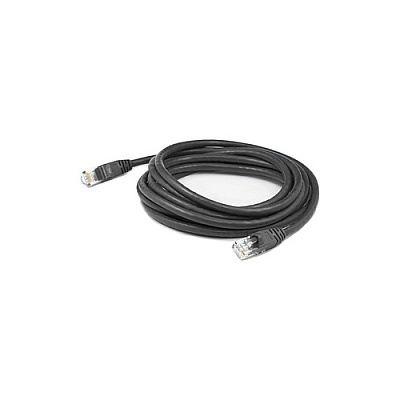 Add-On 25ft Rj-45 M/m Cat6 Black Cu Patch Cbl (ADD25FCAT6STPBK)