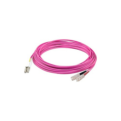 Add-On 7m Lc/sc M/m Os2 Pink Fiber Patch Cbl (ADDSCLC7M9SMFPK)