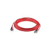 Add-On 3m St M/m Om1 Red Fiber Plenum Patch Cbl (ADDSTST3M6MMFPRD)