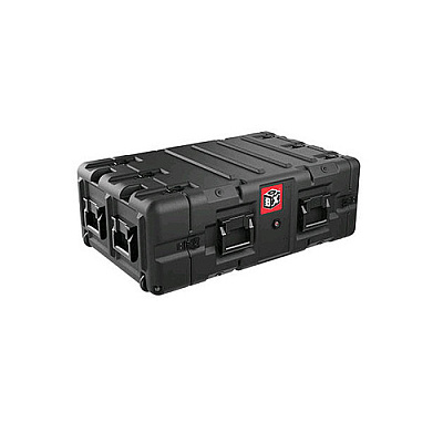 Deployable Systems Pelican 4u Black Box - Rackmount Case (BLACKBOX4USAE)
