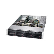 Supermicro Computer Black 2u Sc825tqc Sas3 Wio Chassis (CSE825TQCR1K03WB)