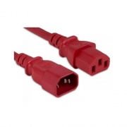 Enet Solutions C13 To C14 Power Cord Extension Red 6ft (C13C14RD15A6FENC)
