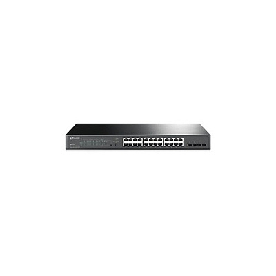 TP-Link Jetstream 28-ptgigasmrtswtchw/24-pt Poe+ (TLSG2428P)