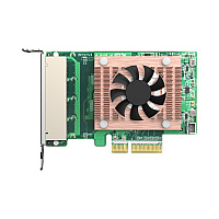 QNap Quad Port 2.5gbe 4-speed Network Card (QXG2G4TI225)