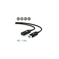 SIIG Usb-a Aoc M To F Active Cable - 50m (CBUS0V11S1)