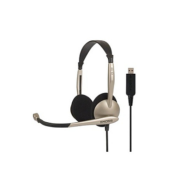 Sole Source Cs100-usb Pkg 24 Koss Headset Ncnr (CS100BPSS)