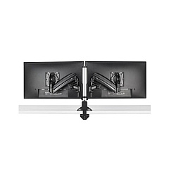 Chief Manufacturing Kx Clmn Desk Mnt Dual 2l Arms Blk (KXC220B)