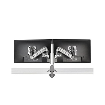 Chief Manufacturing Kx Clmn Desk Mnt Dual 2l Arms Slv (KXC220S)
