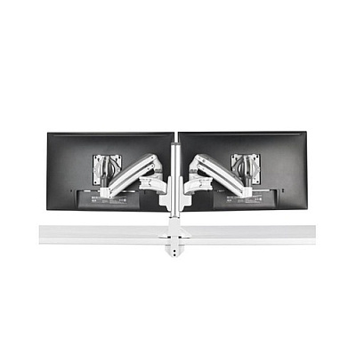 Chief Manufacturing Kx Clmn Desk Mnt Dual 2l Arms Wht (KXC220W)