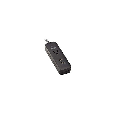 Tripp Lite Surge Protector 1-outlet 2 Usb 4ft Cord (TLP104USB)