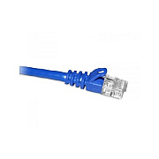 Enet Solutions Cat6a Cord Booted Snagless 50ft Blue (C6ABL50ENC)