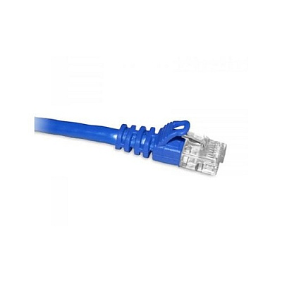 Enet Solutions Cat6a Cord Booted Snagless 50ft Blue (C6ABL50ENC)