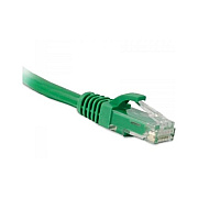 Enet Solutions Cat6a Cord Booted Snagless 50ft Green (C6AGN50ENC)