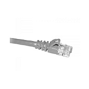 Enet Solutions Cat6a Cord Booted Snagless 5ft Grey (C6AGY5ENC)