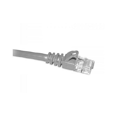Enet Solutions Cat6a Cord Booted Snagless 5ft Grey (C6AGY5ENC)