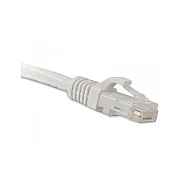 Enet Solutions Cat6a Cord Booted Snagless 50ft White (C6AWH50ENC)