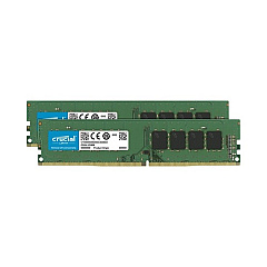 Mist Systems Crucial 32gb Kit (2x16gb) Ddr4-3200 Udimm Cl22 (8gbit/16gbit) (CT2K16G4DFRA32A)