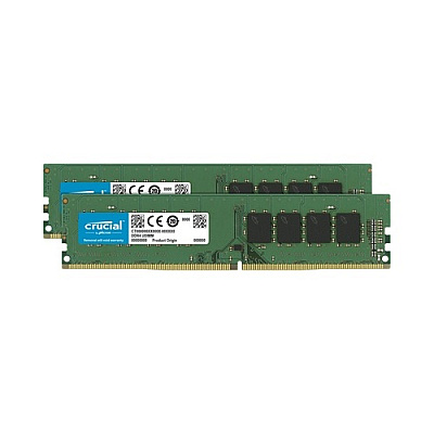 Mist Systems Crucial 32gb Kit (2x16gb) Ddr4-3200 Udimm Cl22 (8gbit/16gbit) (CT2K16G4DFRA32A)