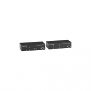 Black Box Kvm Extender Kit Over Fiber - Dual-monitor, Dvi-i, Usb 2.0, Audio, Serial, Local Video Out, Sfp Port, Taa (KVXLCF-200)