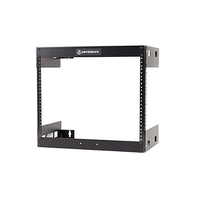 Leviton Wall Mt Rk,fxd,8ru 17.75hx19.78wx18d,bk (WMRF818)