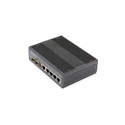 Startech.Com Industrial 6port Gigabit Poe+ Switch 30w (IES1G52UP12V)