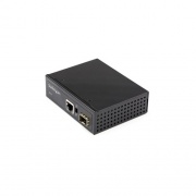 Startech.Com Poe+ Fiber To Ethernet Media Converter (IMC1GSFP60W)