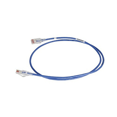 Leviton Cord,28awg Cat6 Blu 9ft (RDC60906)