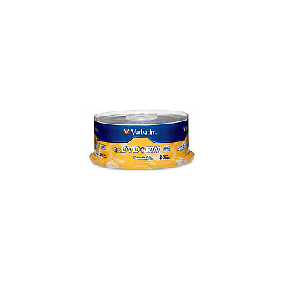 Verbatim Disk, Dvd+rw, 4.7gb, 4x,30/spindle (VER94834)