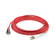 Add-On 2m Lc/st M/m Red Om4 Fiber Patch Cable (ADDSTLC2M5OM4RD)