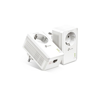TP-Link Av1000 Gigabit Pass-through Powerline Starter Kit (TLPA7017P KIT)