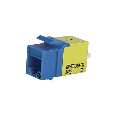 Leviton Kt2 Ks Cat6a Jack 25 Pk,blu (KT2J6A2536)