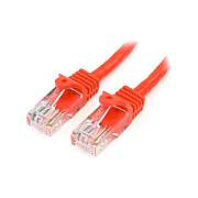 StarTech 3ft Red Cat5e Snagless Utp Patch Cable (45PATCH3RD)