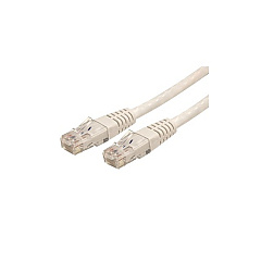 StarTech 5ft Cat6 Ethernet Cable White Cat 6 Poe (C6PATCH5WH)