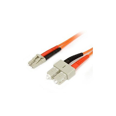 StarTech 5m Multimode Fiber Patch Cable Lc - Sc (FIBLCSC5)