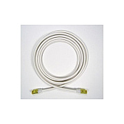 Leviton Cord Clarity 6a,25ft, Wht (MC6A2509)