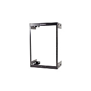 Leviton Wall Mt Rk,fxd,15ru 30hx19.78wx12d,bk (WMRF1512)