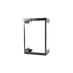 Leviton Wall Mt Rk,fxd,15ru 30hx19.78wx12d,bk (WMRF1512)