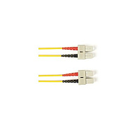 Black Box Om3 50/125 Multimode Fiber Optic Patch Cable - Ofnr Pvc, Sc To Sc, Yellow, 1-m (3.2-ft.), Gsa, Taa, Non-returnable/non-cancelable (FOCMR100SCSCYL)