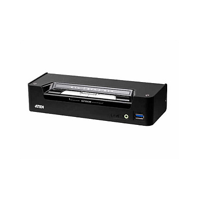 Aten 3-port 4k Usb-c And Displayport Kvmp (CS1953)