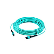 Add-On 12m Mpo F/f Aqua Om4 Fiber Patch Cable (ADDMPOMPO12M5OM4)