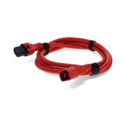 Add-On 2ft Industry Std C13/c14 10a Red Pwr Cbl (ADDC13LC1414AWFR)