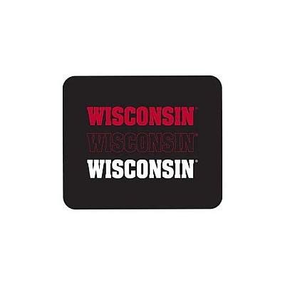Centon Electronics Uni Of Wis Mad Mousepad Triple Wordmark (OCWIS2MH39A)