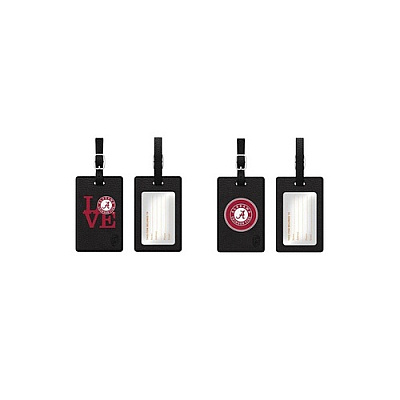 Centon Electronics Uni Of Alabama Bag Tag Clssc+love 2 Pack (S1CBTALA2)