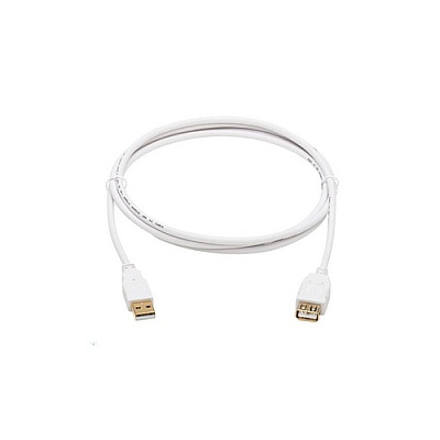 Tripp Lite Usb-a Antibacterial Cable M/f White 6ft (U024AB006WH)