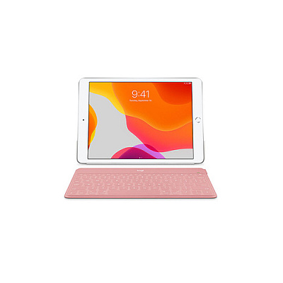 Logitech Keys-to-go Ultra Slim Keyboard With Add-on Iphone Stand - Blush Pink (920010039)