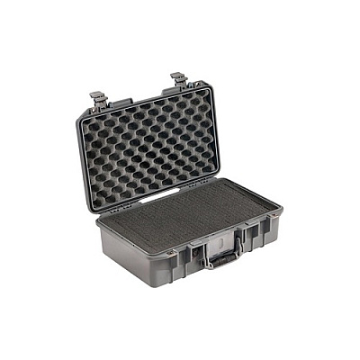 Deployable Systems Pelican 1485air Case - Silver W/ Foam (0148500000180)