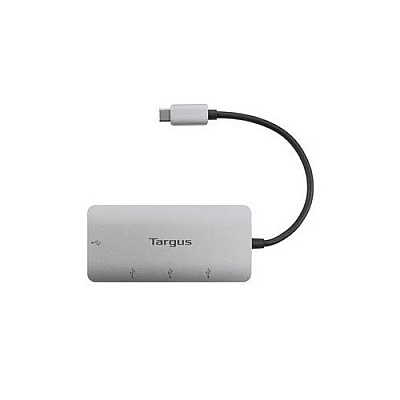 Targus Usb-c To 4-port Usb-a Hub Silver (ACH226BT)