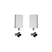 Tycon Systems 3 Mile Ptp Bridge System Plug And Play (EZBRDUALAC)