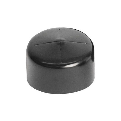 Chief Manufacturing 10 Pack 1-1/2 Npt Cap Black Vinyl (CMA278)